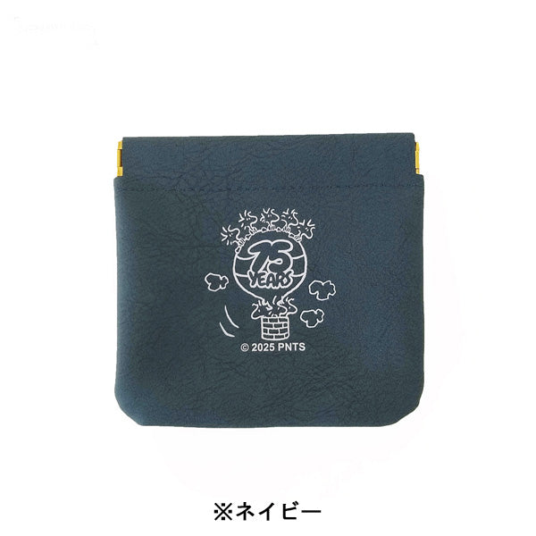 スヌーピー ばね口ミニポーチ (75th/ウッドストック)