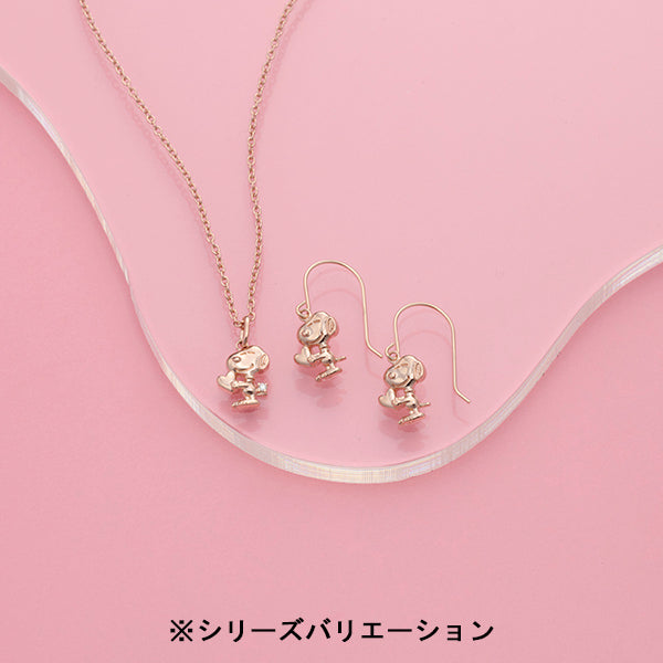 HUGハートスヌーピー プチピアス