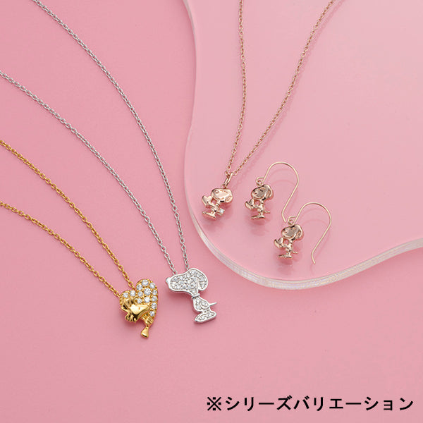 スヌーピーキラキラパヴェ ペンダント