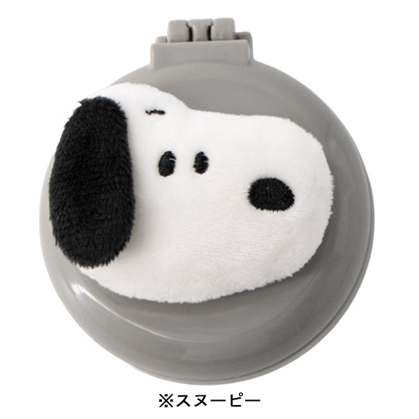 スヌーピー ふわぬいミラーブラシ