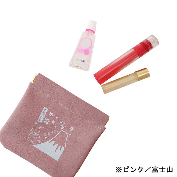 スヌーピー ばね口ミニポーチ