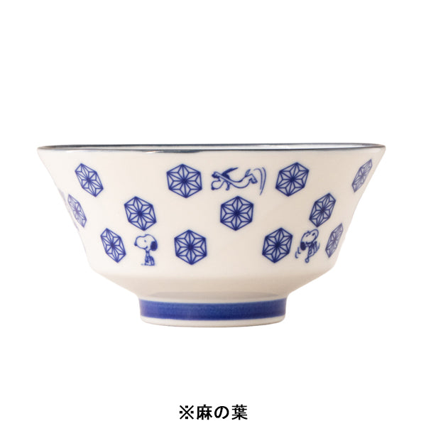 スヌーピー 飯碗 (和柄シリーズ)