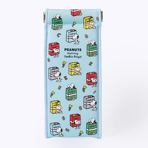 スリムキャンディポーチ・PEANUTS(クッキーBOX・ブルー)