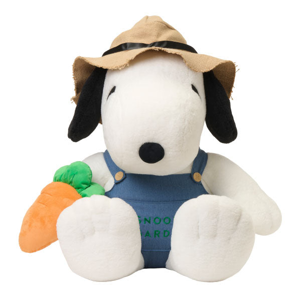 SNOOPY GARDEN キャロットファーマーぬいぐるみ(スヌーピー 70cm)