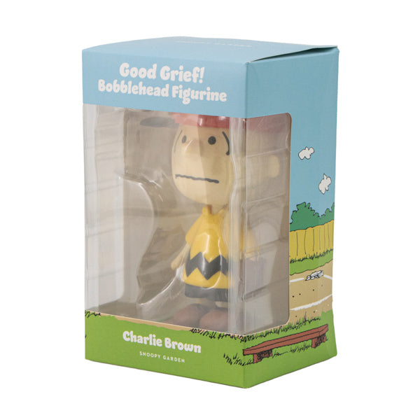 SNOOPY GARDEN グッドグリフ バブルヘッド フィギュア(チャーリー・ブラウン)