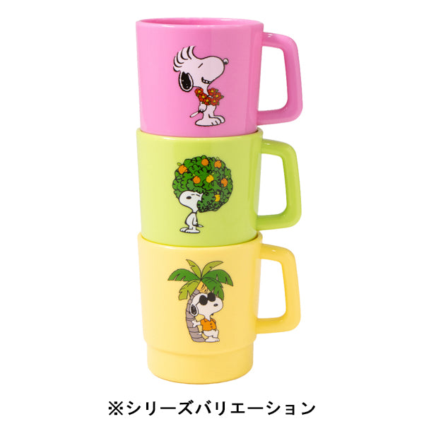 SNOOPY GARDEN スヌーピーマグカップ (ハルバン)