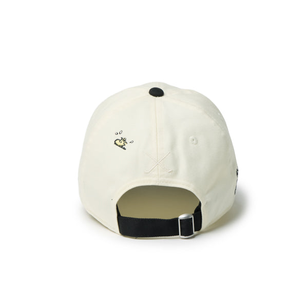 PEANUTS NEW ERA キャップ(GF 920 PEANUTS SPE BUB CRM BLK 261 / クロームホワイト/ブラック)