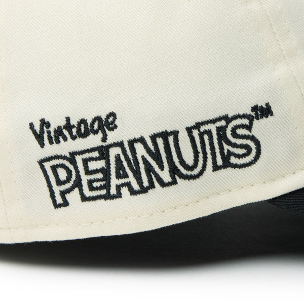 PEANUTS NEW ERA キャップ(GF 920 PEANUTS SPE BUB CRM BLK 261 / クロームホワイト/ブラック)