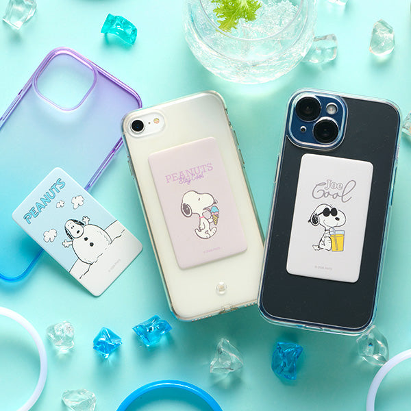 【おかいものSNOOPYオリジナル】スヌーピー スマ冷え Premium
