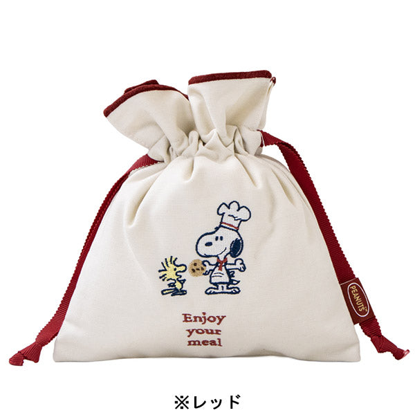 スヌーピー 巾着 (Snack Time Chef シリーズ)