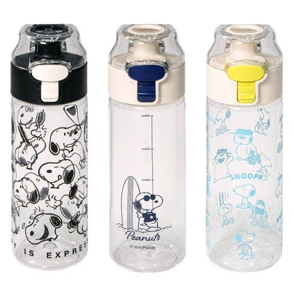 スヌーピー 冷凍できるクリアボトル 500mL