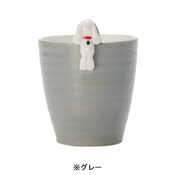 スヌーピー フィギュア付き湯飲み