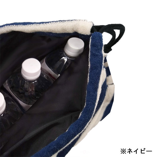 スヌーピー マチあり巾着 (ボーダー)