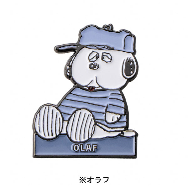 スヌーピー ピンバッジ (Tシャツシリーズ)