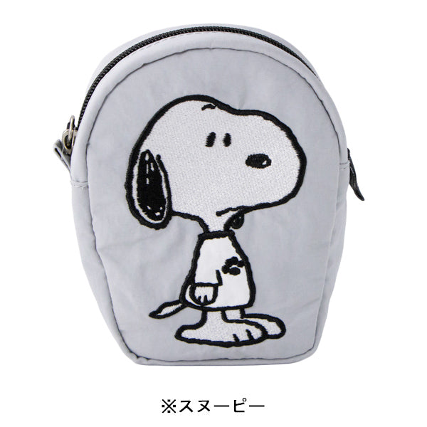 スヌーピー ダイカットポーチ (Tシャツシリーズ)