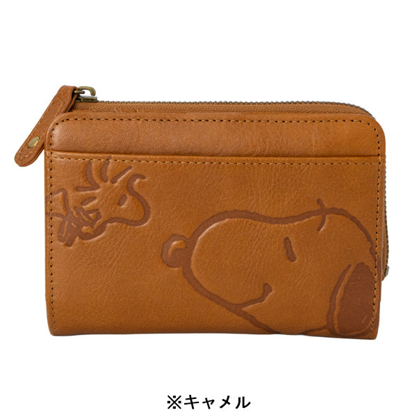 スヌーピー LF二つ折れ財布 (スマイルシリーズ)