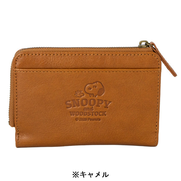 スヌーピー LF二つ折れ財布 (スマイルシリーズ)