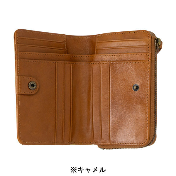 スヌーピー LF二つ折れ財布 (スマイルシリーズ)