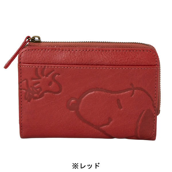 スヌーピー LF二つ折れ財布 (スマイルシリーズ)