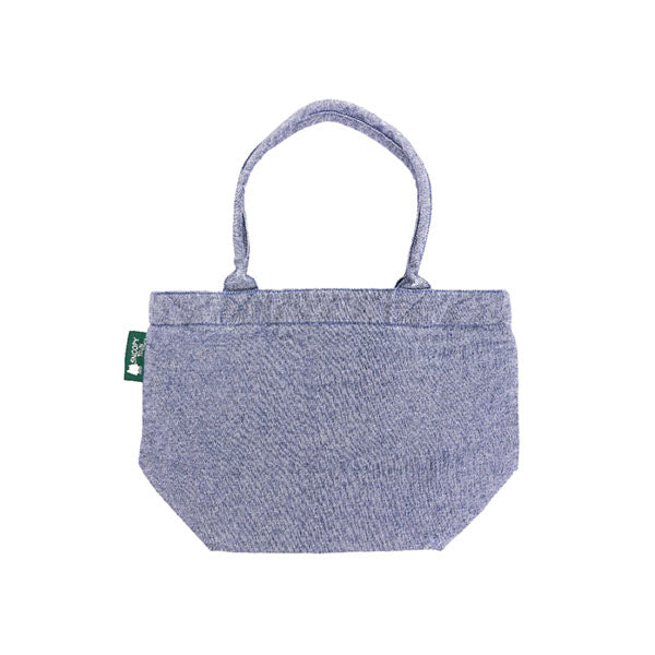 スヌーピー 刺繍デニムSNOOPYフェイス ミニトートバッグ