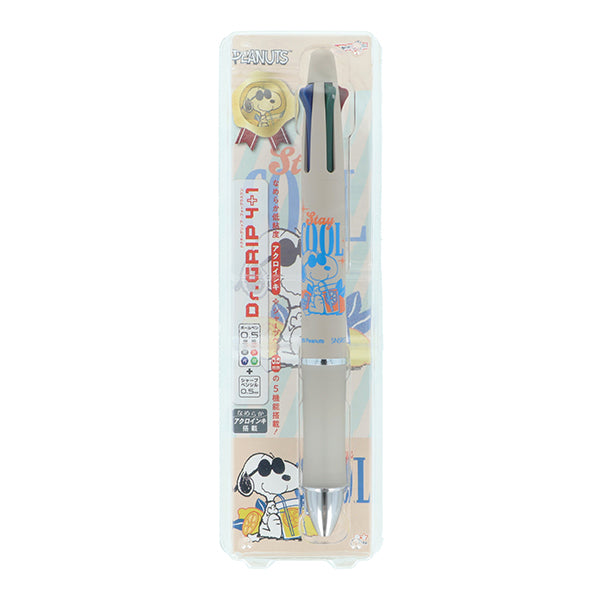 スヌーピー Dr.Grip 4+1 ギフトペン (ジョー・クール)