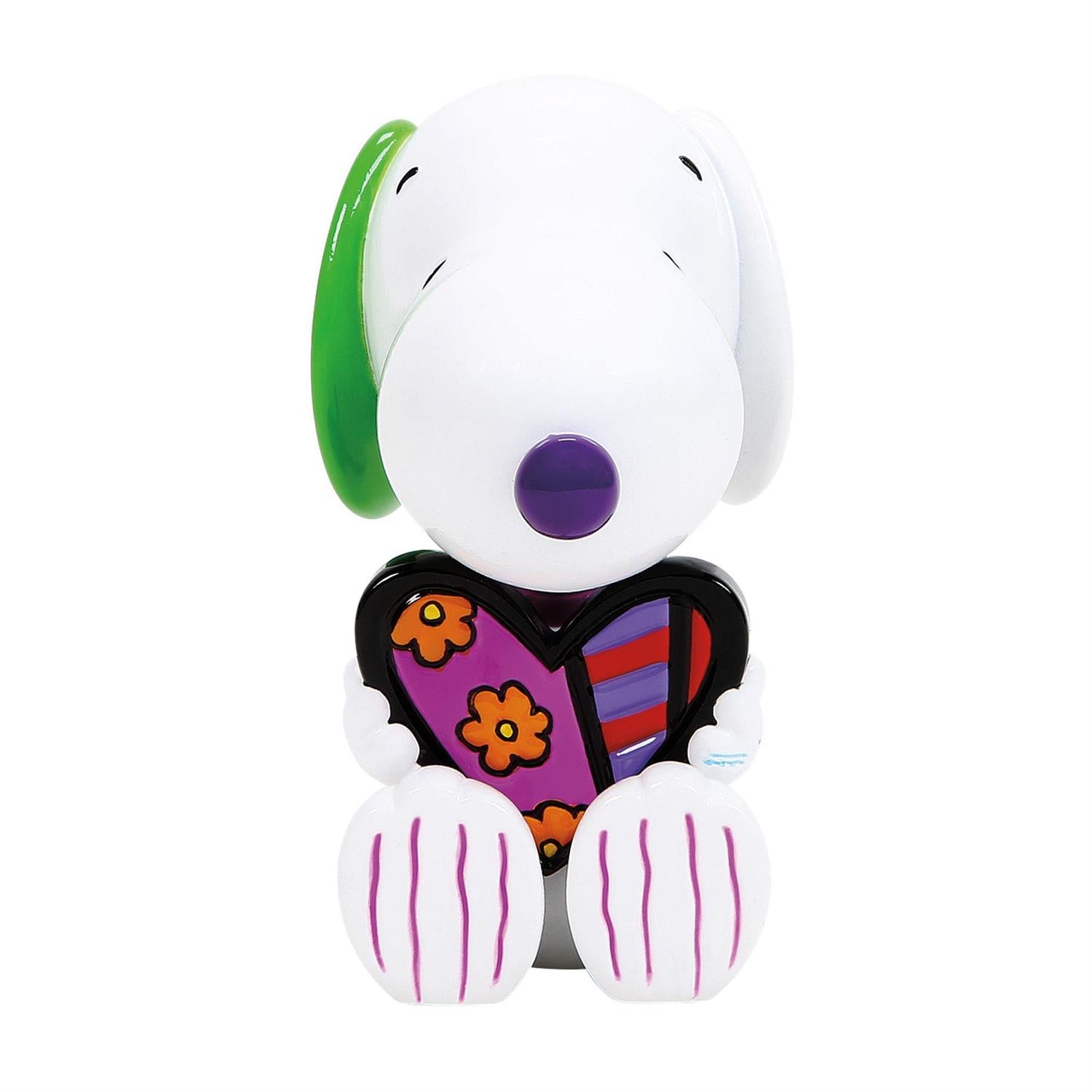 ROMERO BRITTO 『PEANUTS フィギュア』 (Mini Snoopy Heart)