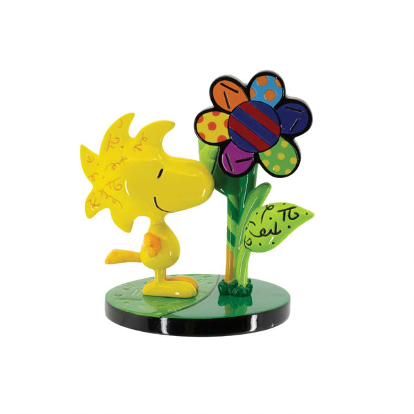 ROMERO BRITTO 『PEANUTS フィギュア』 (Mini Woodstock Flower)