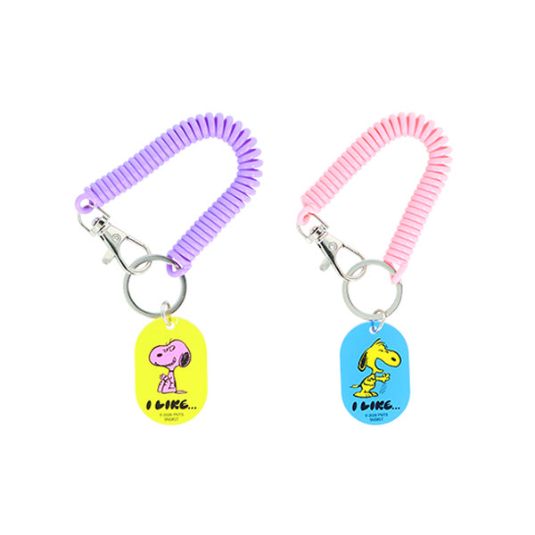 スヌーピー コイルキーホルダー (PEANUTS I LIKE…)