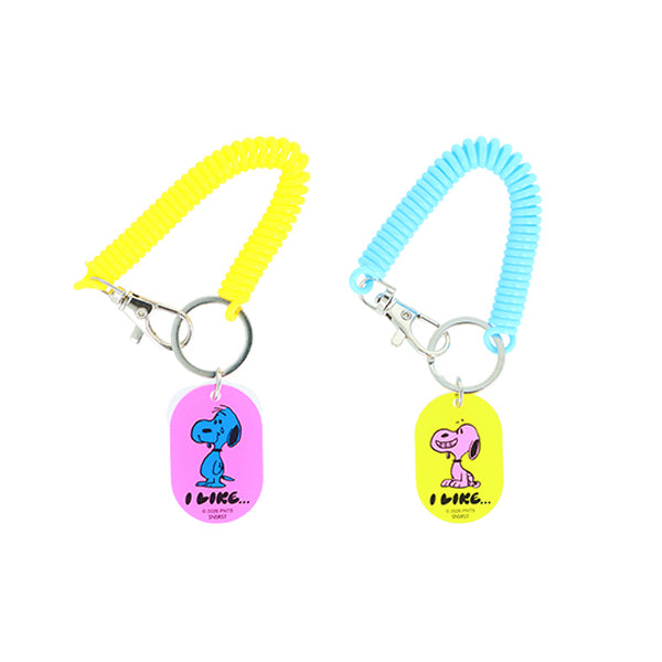 スヌーピー コイルキーホルダー (PEANUTS I LIKE…)
