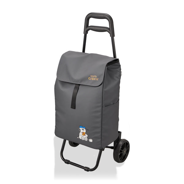 スヌーピー 保冷・保温付きショッピングカート(グレー オラフ)