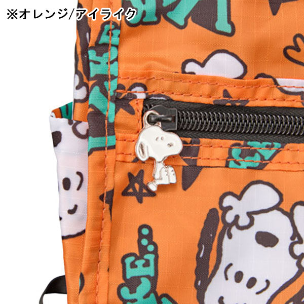 スヌーピー 折りたたみボストンバッグ(L)