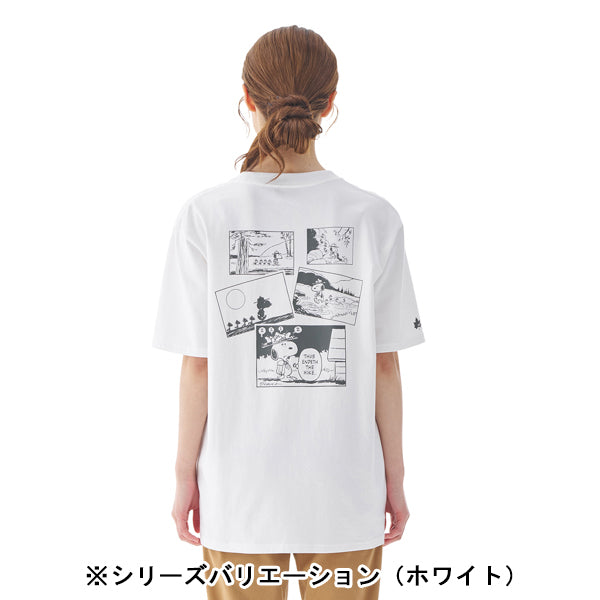 SNOOPY Tシャツ-BF(チャコールグレー)