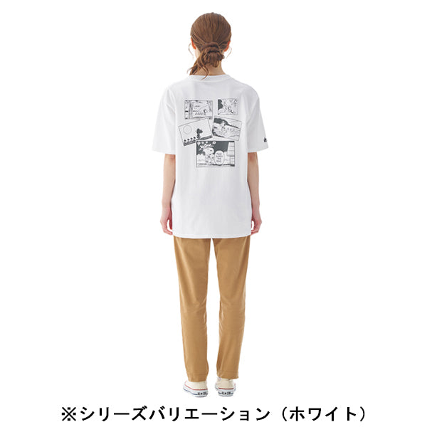 SNOOPY Tシャツ-BF(チャコールグレー)