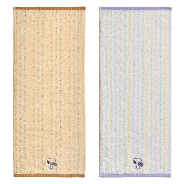 スヌーピー フェイスタオル (Washing)