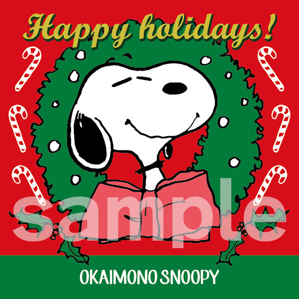 HAPPY HOLIDAYS（ハッピーホリデイズ）ギフトラッピングカード