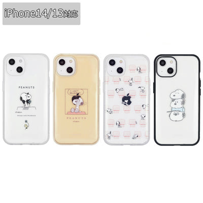 スヌーピー IIIIfit Clear iPhone14 / 13 対応 ケース