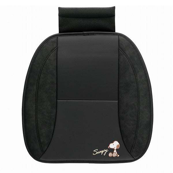 スヌーピー シート用シングルクッション 45×45cm (エレガンス/ブラック)