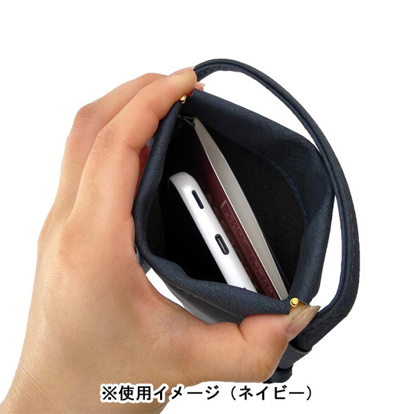 スヌーピー ばね口ネックポーチ (75th／ロゴ)
