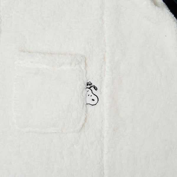 スヌーピー 着る毛布 (Snoopy face)