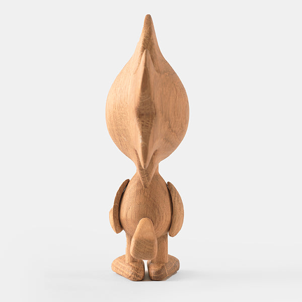 『BOYHOOD』北欧の天然オーク材オブジェ SNOOPY（ウッドストック） SMALL
