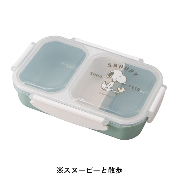 スヌーピー 汁漏れしにくい スリムランチボックス