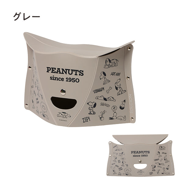 【おかいものSNOOPYオリジナル】PATATTO　折りたたみイス／1950s SNOOPY