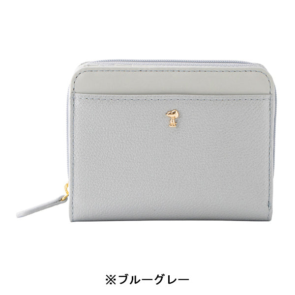 スヌーピー 二つ折れ財布 (パールシリーズ)