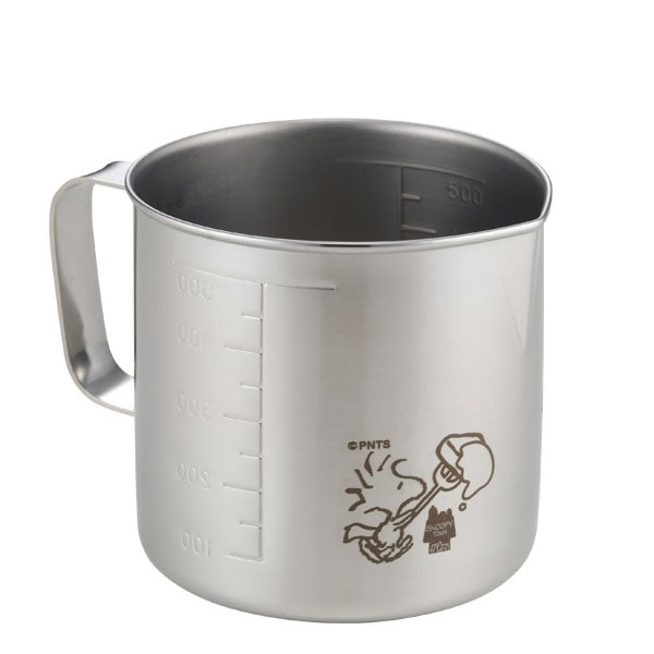 スヌーピー 計量カップ500ml　(Let’s cook pancakes)