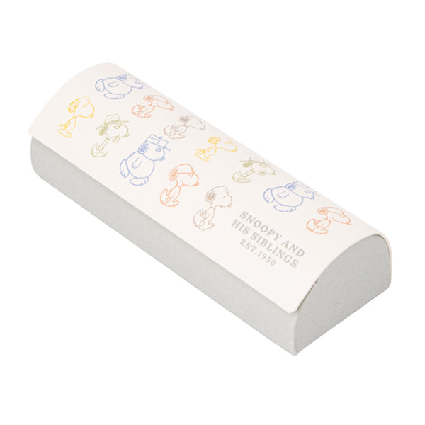スヌーピー クロス付きメガネケース (HIS SIBLINGS)