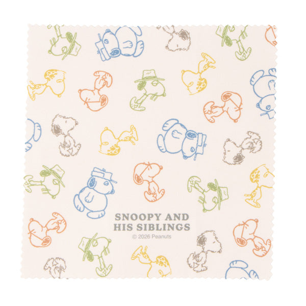 スヌーピー クロス付きメガネケース (HIS SIBLINGS)