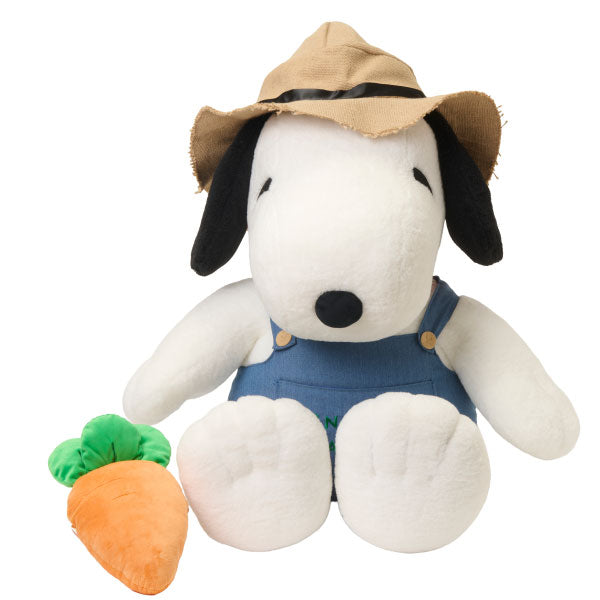 SNOOPY GARDEN キャロットファーマーぬいぐるみ（スヌーピー 70cm）