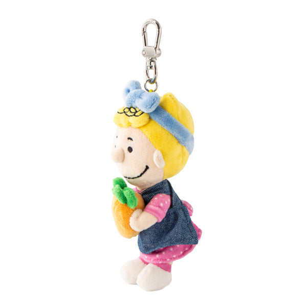 SNOOPY GARDEN キャロットファーマーぬいぐるみキーリング（サリー）