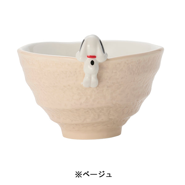 スヌーピー フィギュア付き茶碗