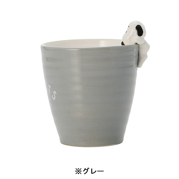 スヌーピー フィギュア付き湯飲み